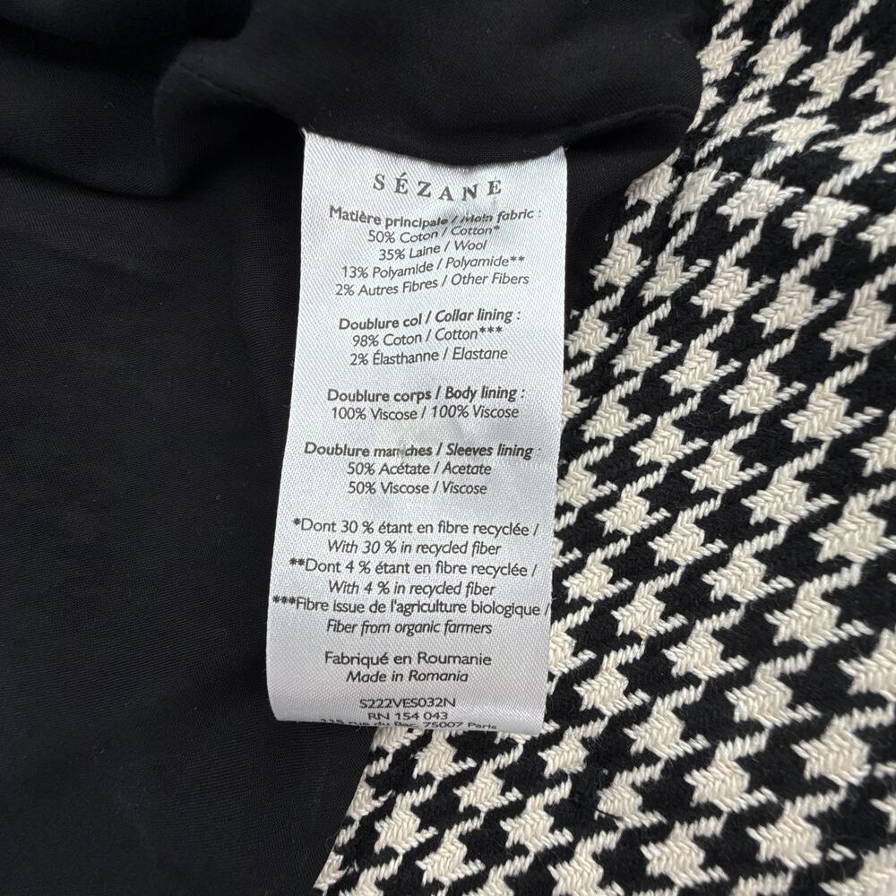 SEZANE Erwann Jacket in Houndstooth S - Picture 10 of 15